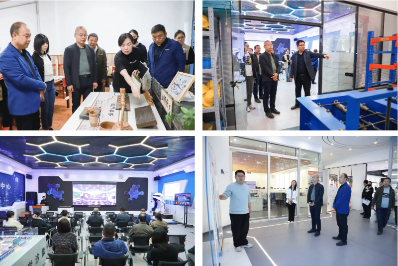 院长王立军参观best365校企合作成果展示