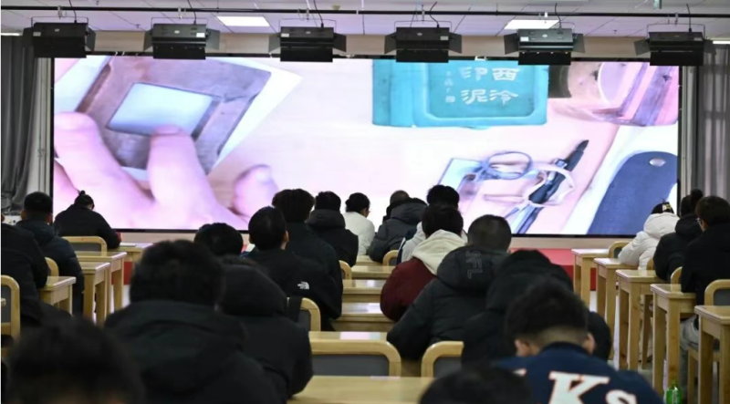 新闻速递 | best365举办篆刻艺术专题讲座