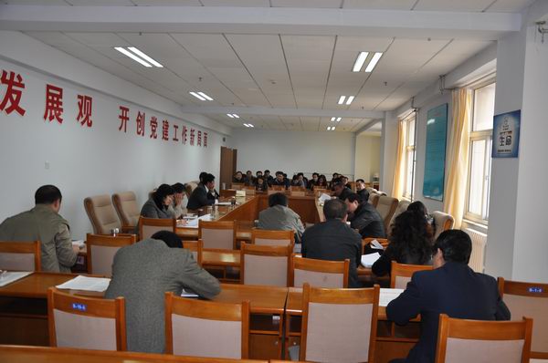 党委书记胡炜在工作调度会上提出新要求