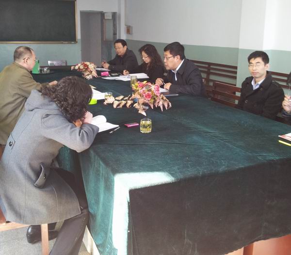 常务副院长杨瑞辉到经济管理系指导工作