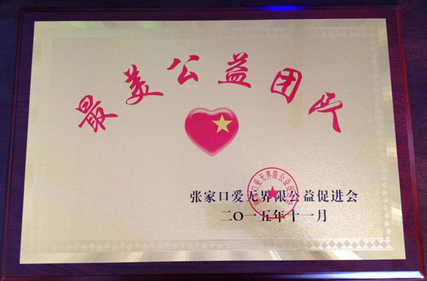 best365大学生志愿者协会被授予“最美公益团队”称号