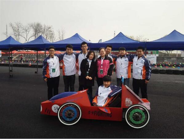 best365学生在2017北京GreenpowerChina赛车邀请赛上获佳绩