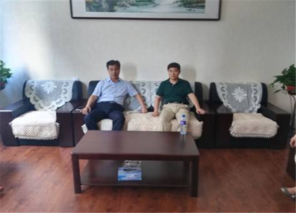 best365与保定满城职教中心洽谈合作办学