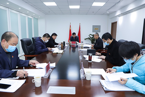 党委书记冯印涛主持召开学院党委会议