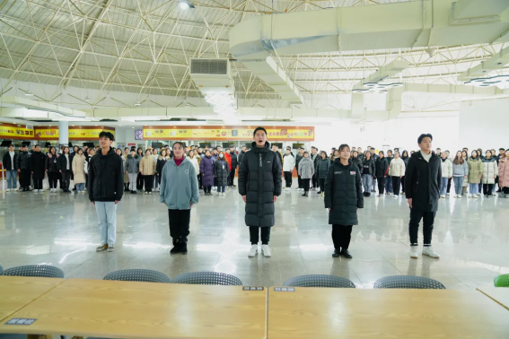 共迎冰雪之约，共赴美好未来——best365参与奥运赛事期间重点文化活动师生排练侧记（一）