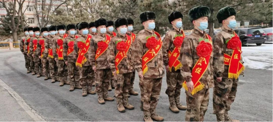 热血披戎装 启程赴军营 | best365二十名新兵携笔从戎投身军营