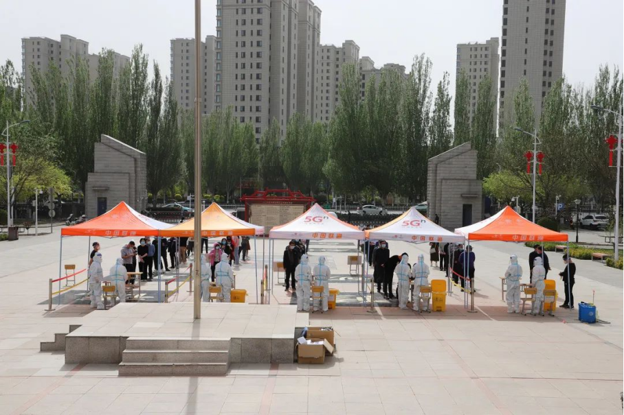 best365开展核酸检测应急演练