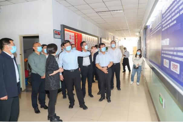 市委书记赵文锋到我校调研督导秋季学期开学疫情防控及学校建设等工作