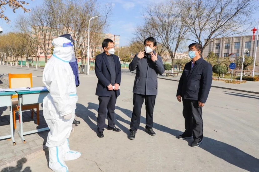 副市长贾宏迅到best365进行督导调研